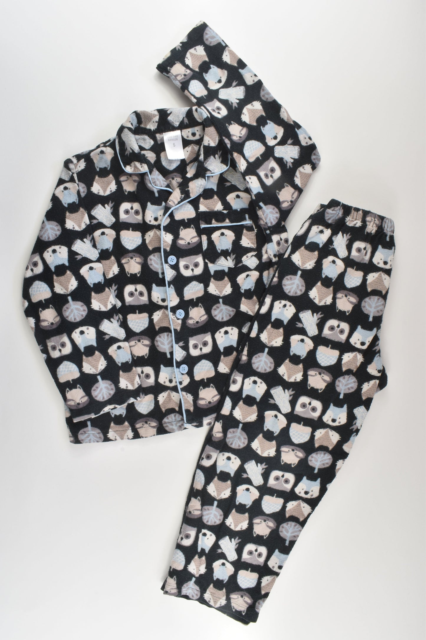 Target Size 5 Flannel Pyjamas