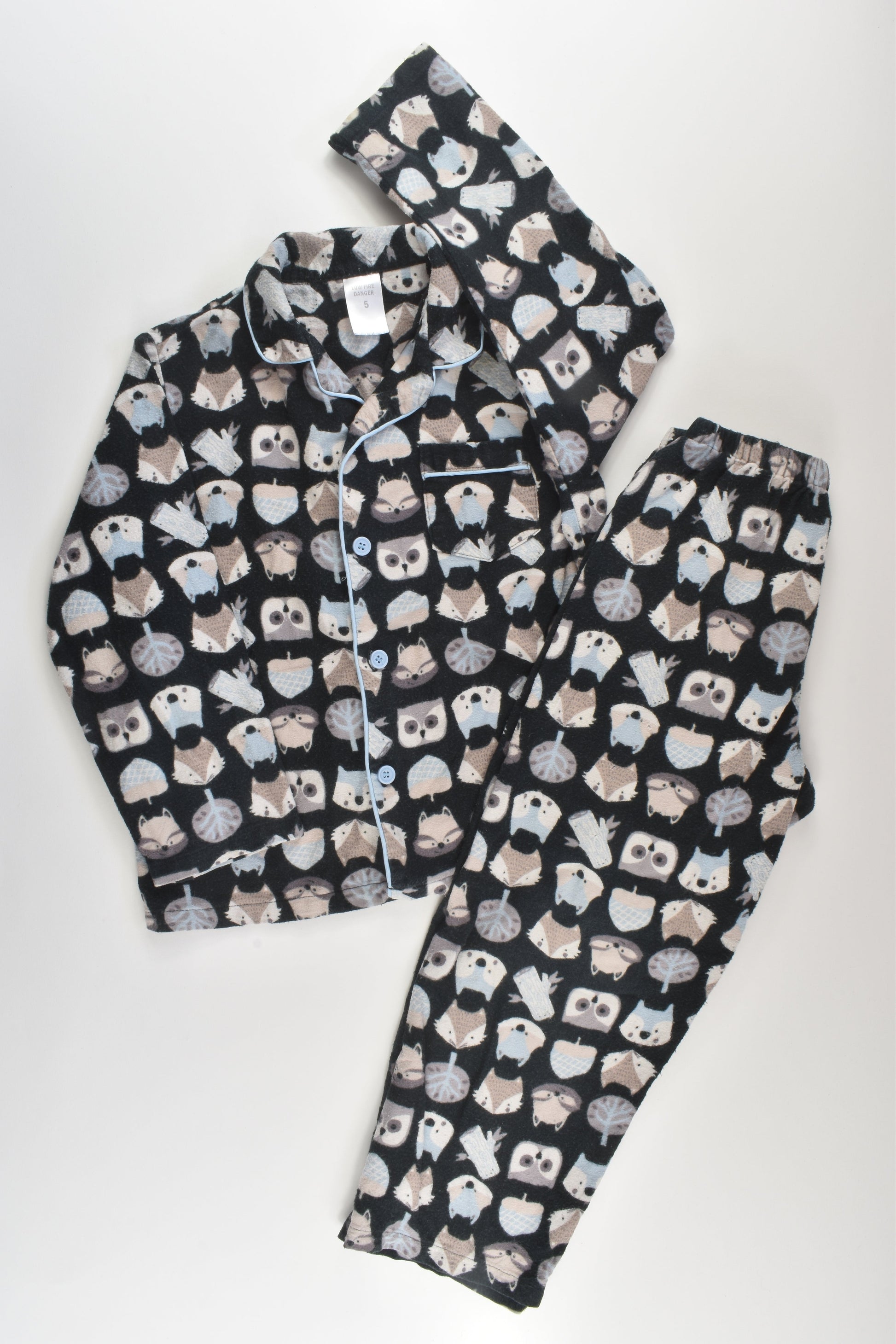 Target Size 5 Flannel Pyjamas