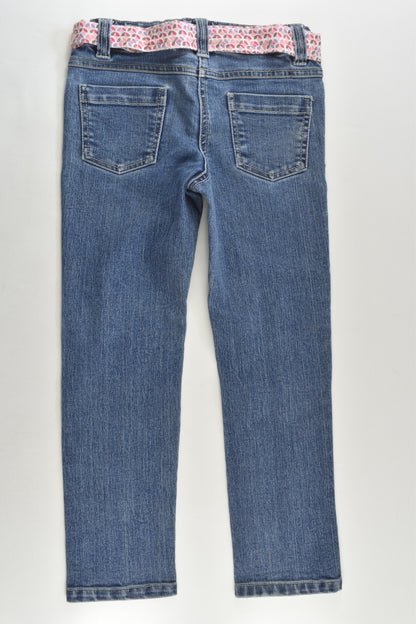 Target Size 5 Floral Embroidery Denim Pants