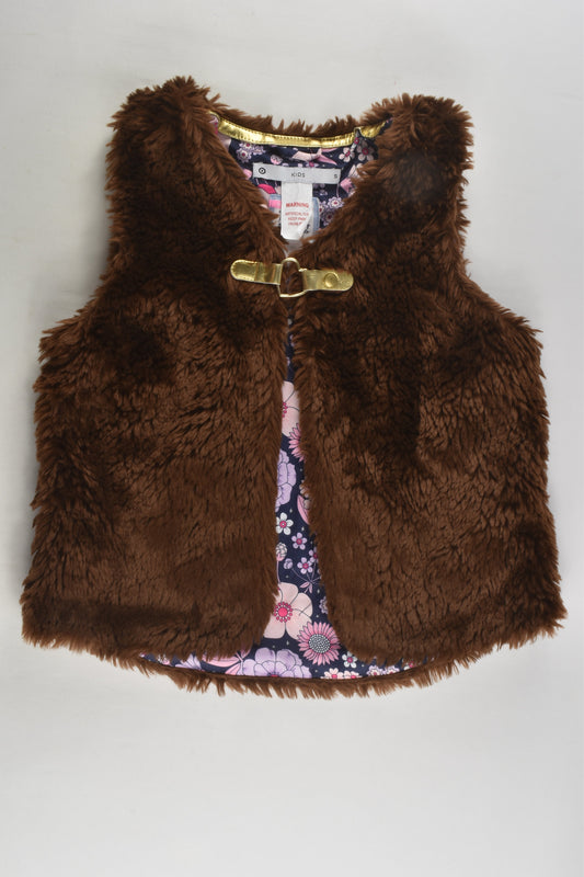 Target Size 5 Fur Vest