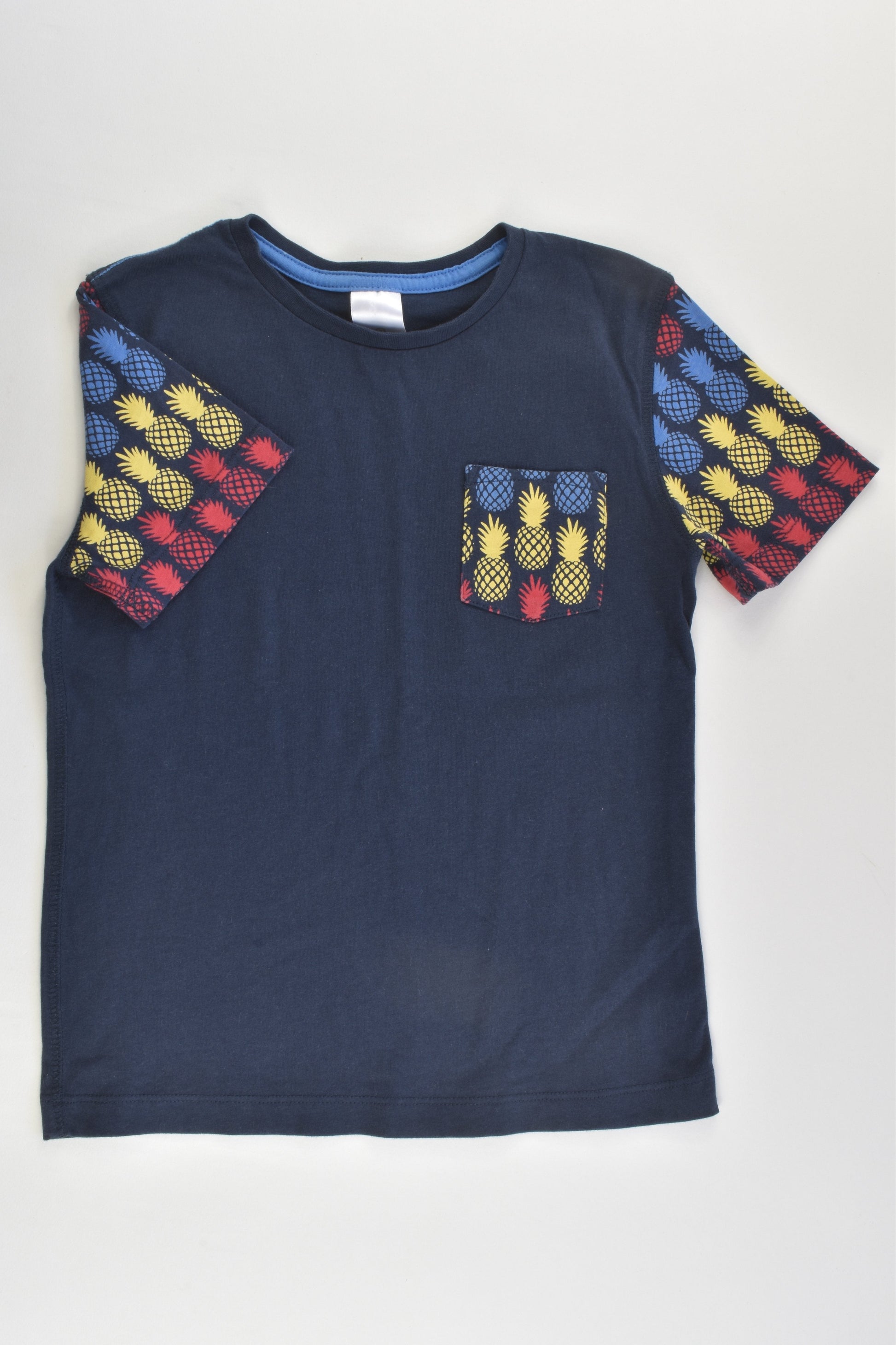Target Size 5 Pineapples Sleeves and Pocket T-shirt