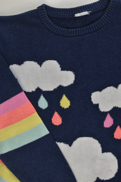 Target Size 5 Rainbow Knit Jumper