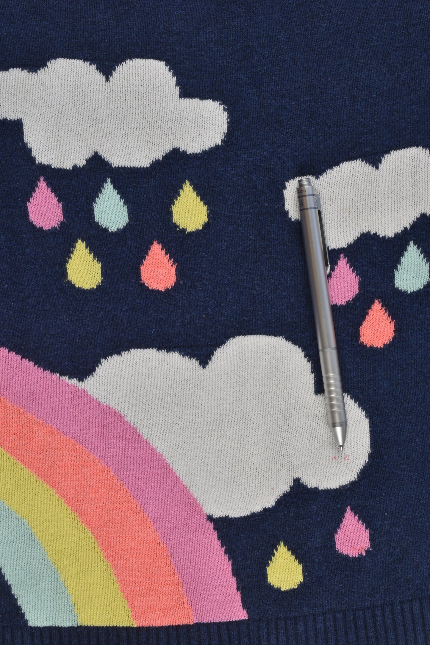 Target Size 5 Rainbow Knit Jumper