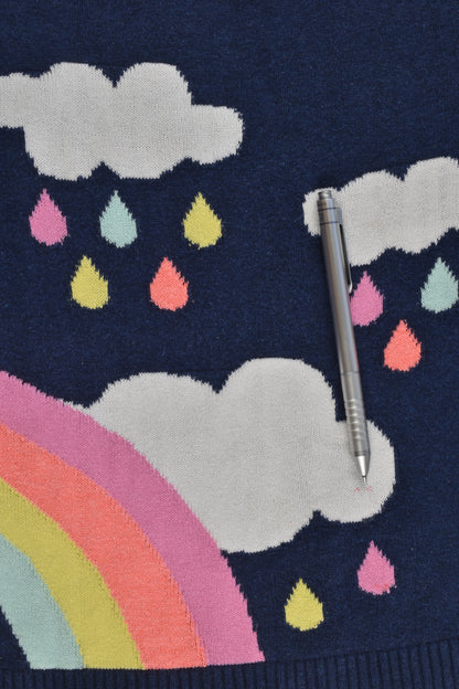 Target Size 5 Rainbow Knit Jumper