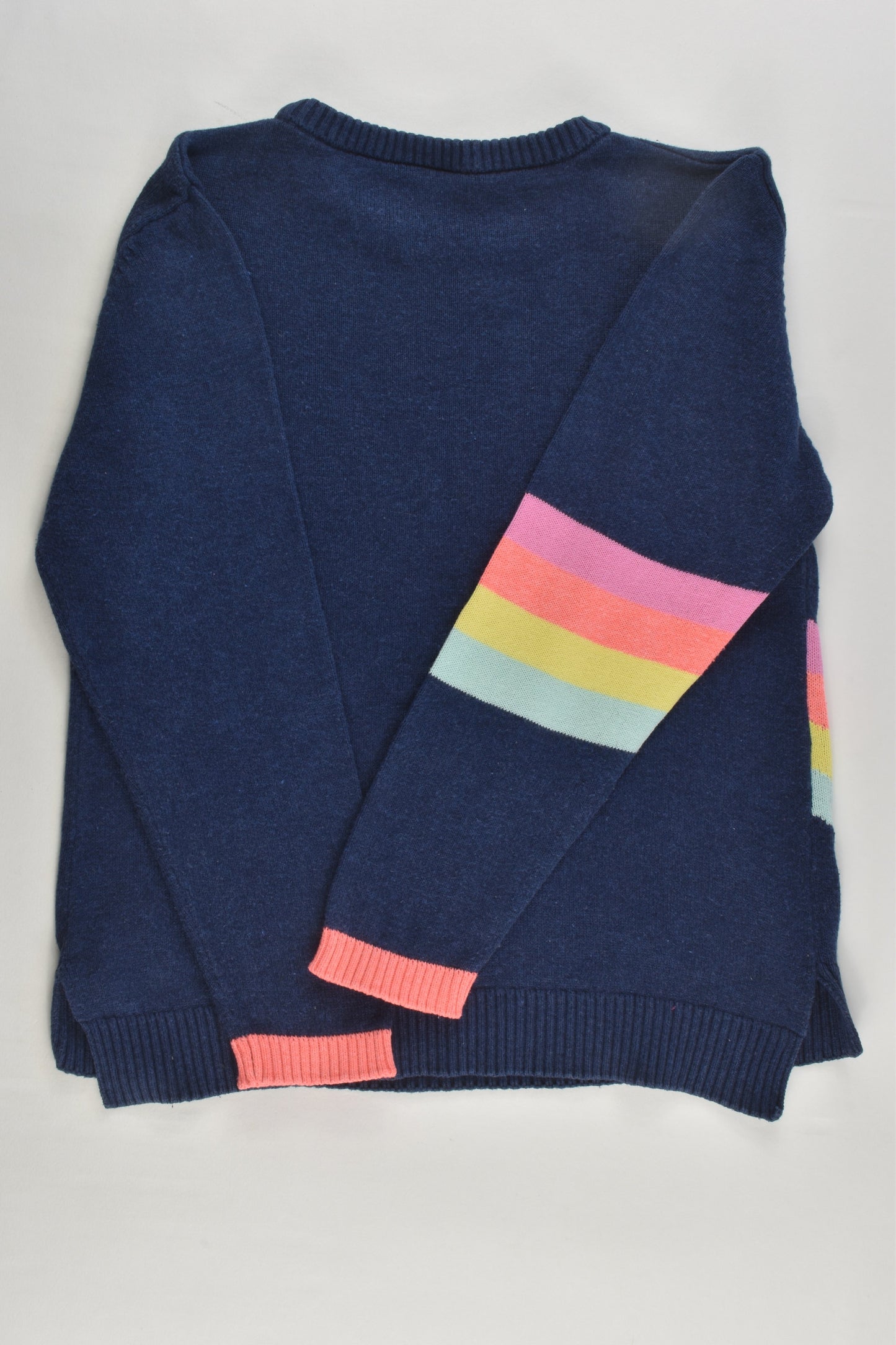 Target Size 5 Rainbow Knit Jumper