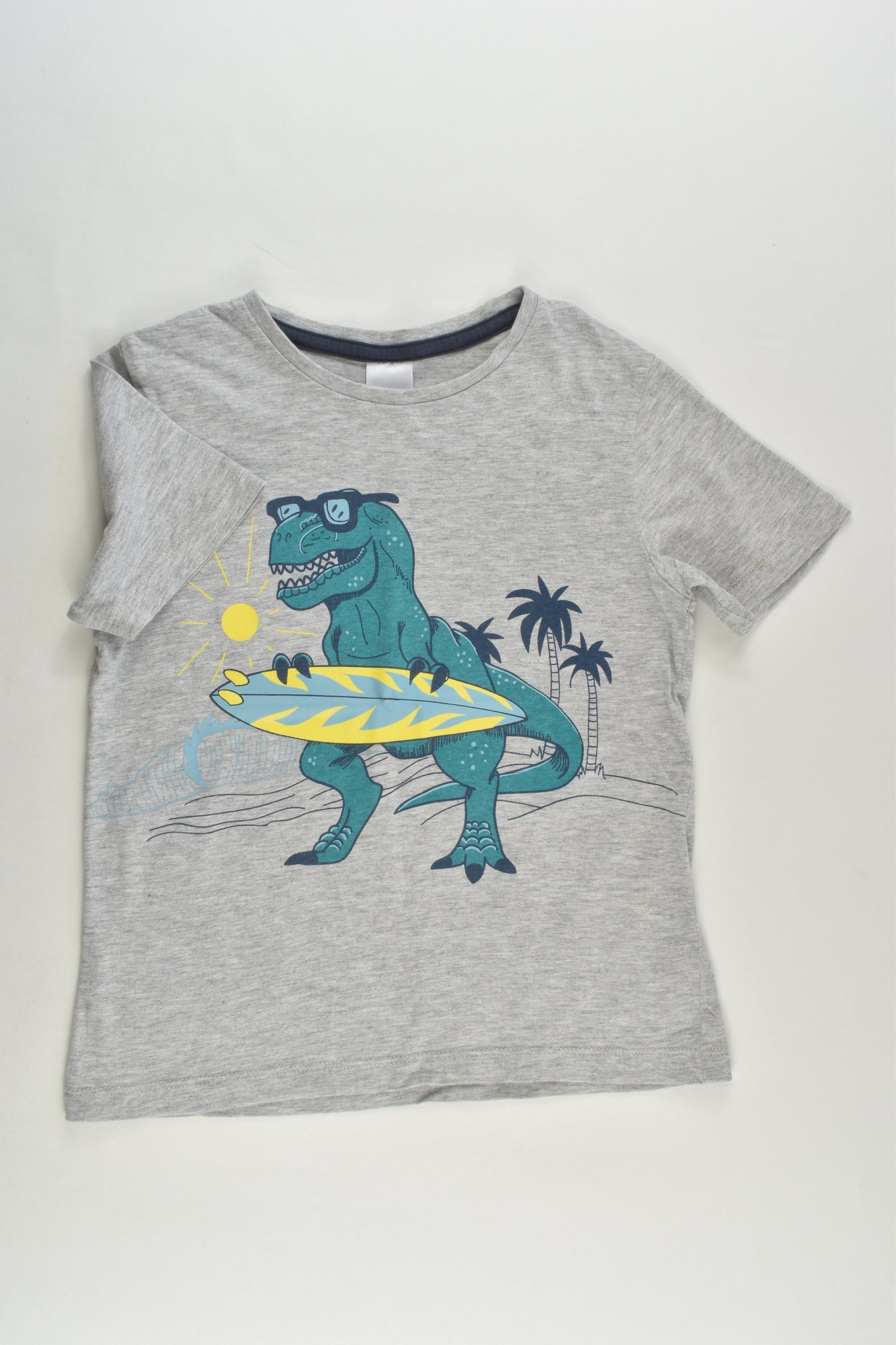 Target Size 5 Surfing Dinosaur T-shirt