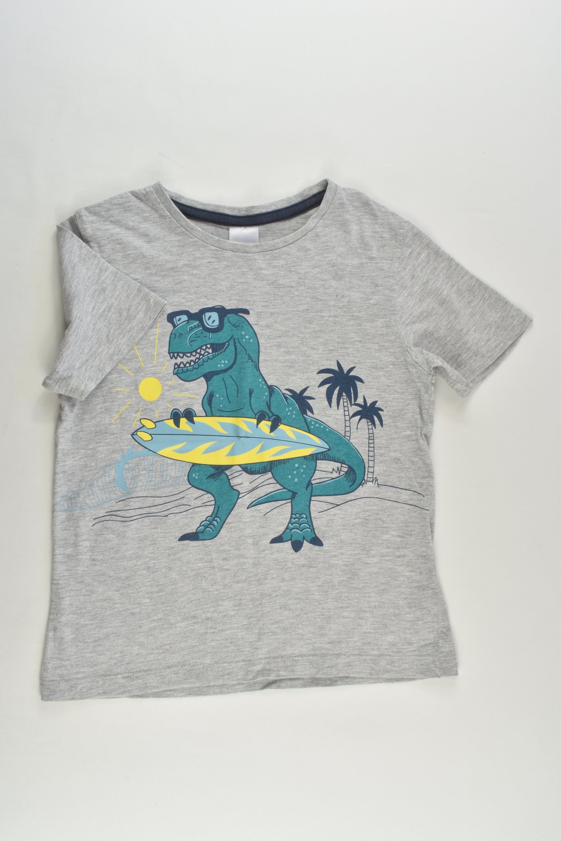 Target Size 5 Surfing Dinosaur T-shirt