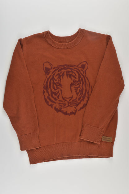 Target Size 5 Tiger Knit Jumper