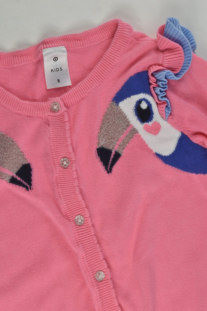 Target Size 5 Toucan Cardigan
