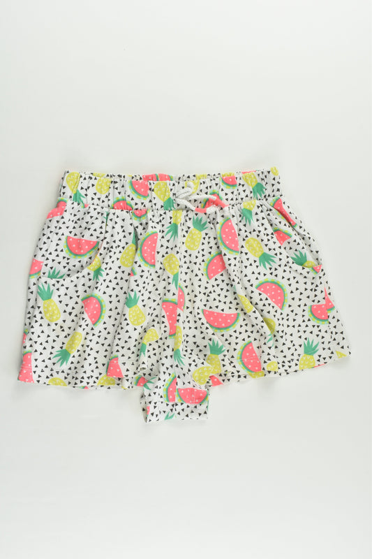Target Size 6-7 Pineapples and Watermelons Skort