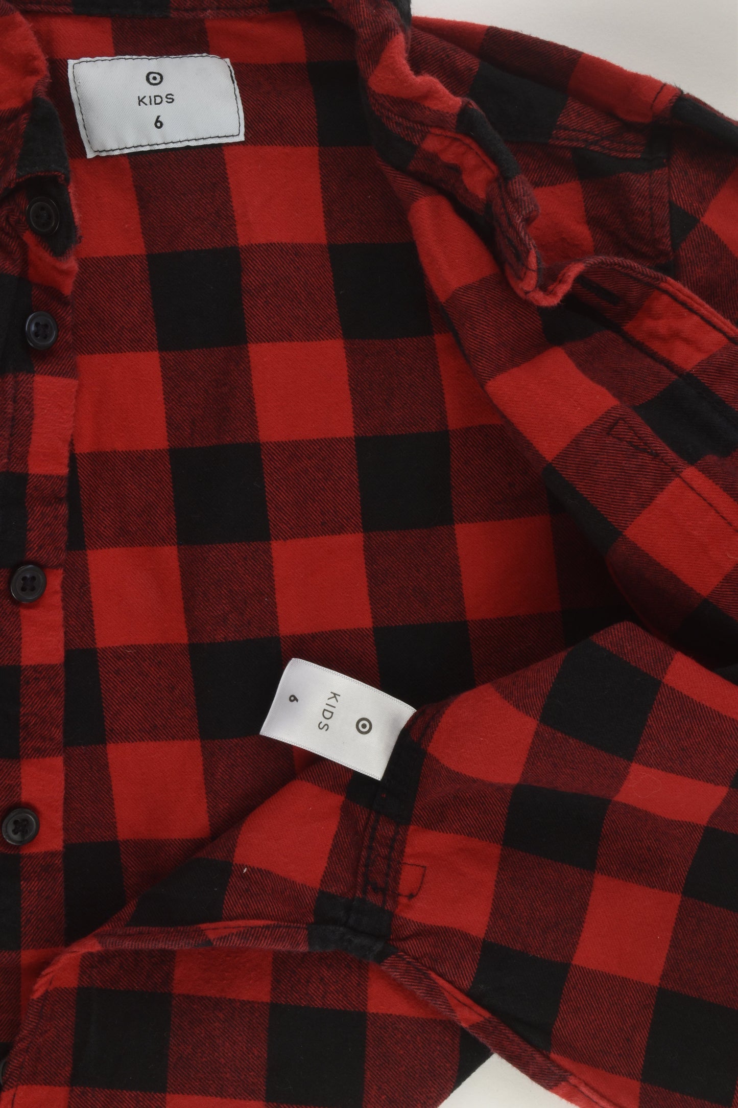 Target Size 6 Flannel Shirt