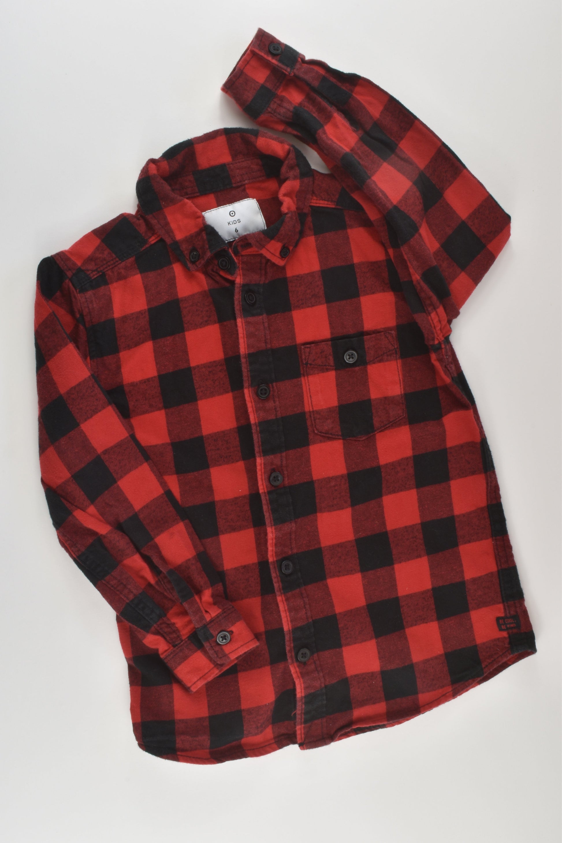 Target Size 6 Flannel Shirt