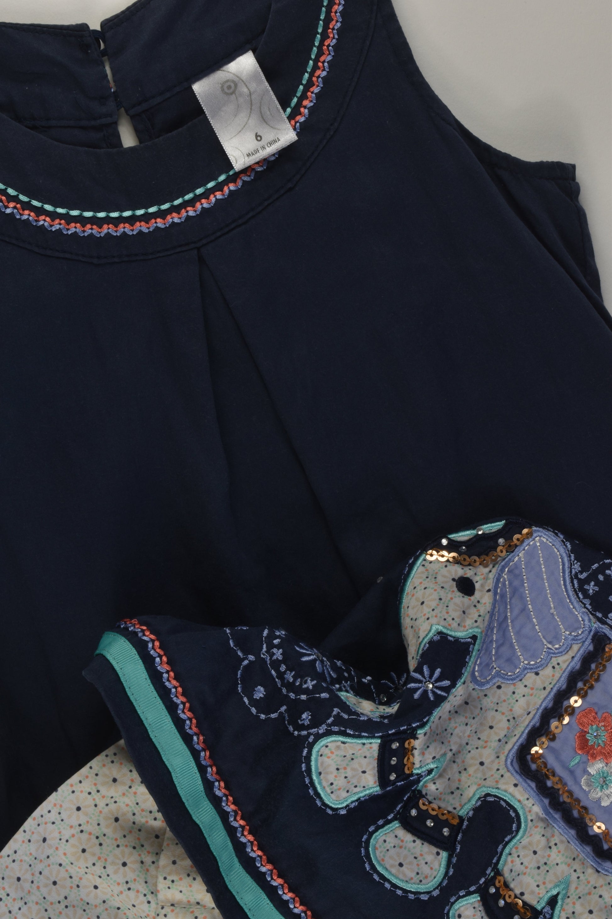 Target Size 6 Lined Elephant Dress