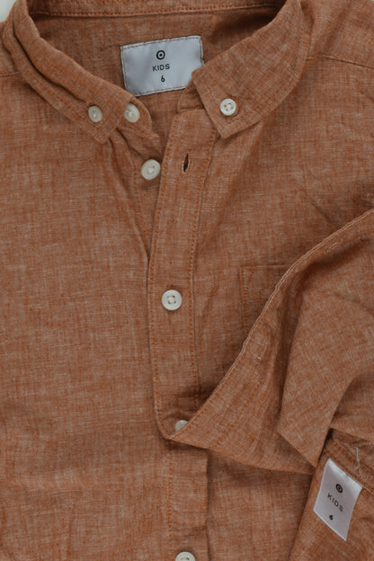 Target Size 6 Linen Blend Shirt