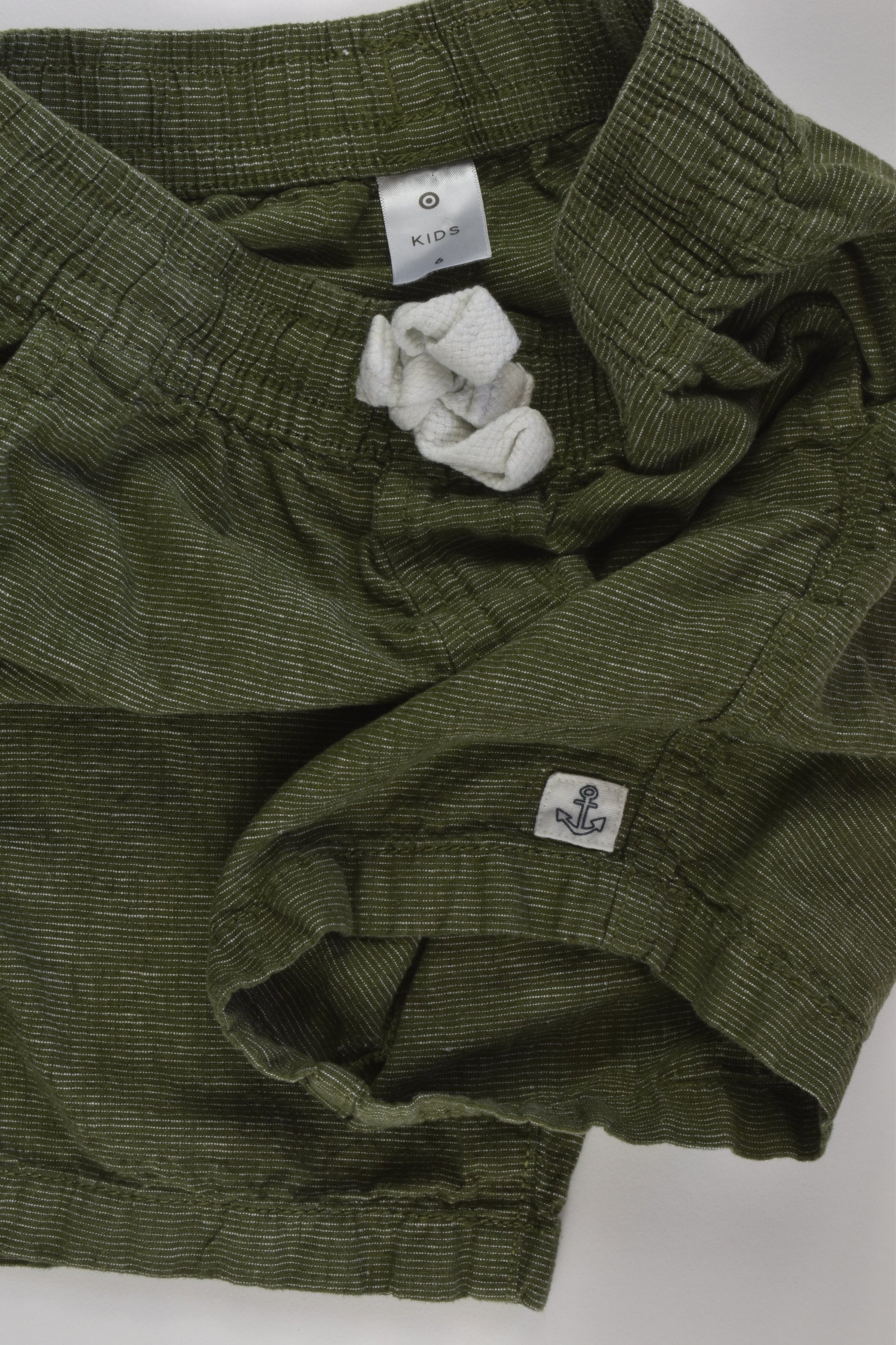 Target Size 6 Linen Blend Shorts