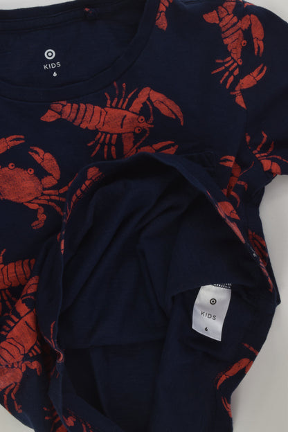 Target Size 6 Lobsters and Crabs T-shirt