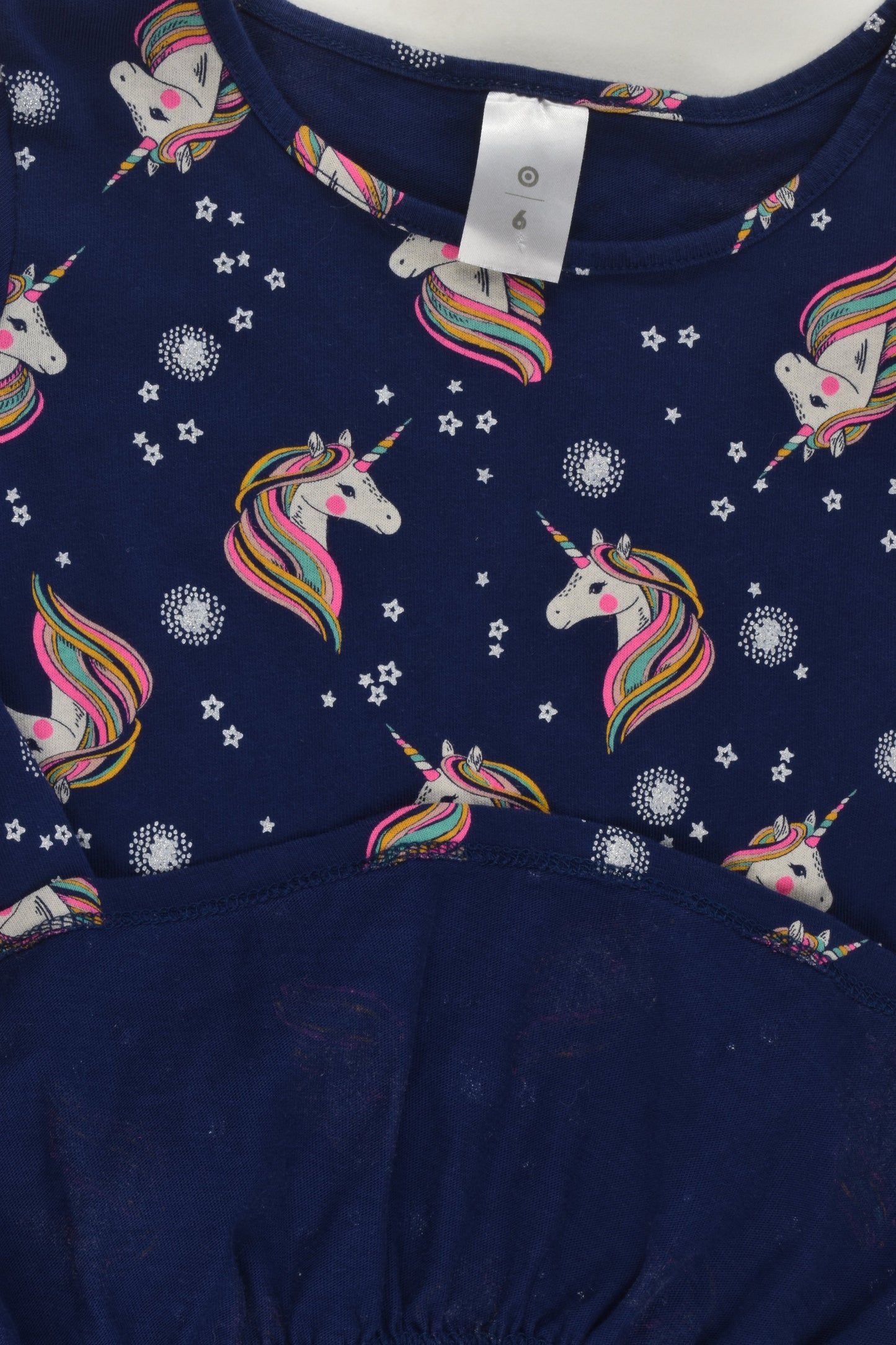 Target Size 6 Rainbow Unicorn Dress