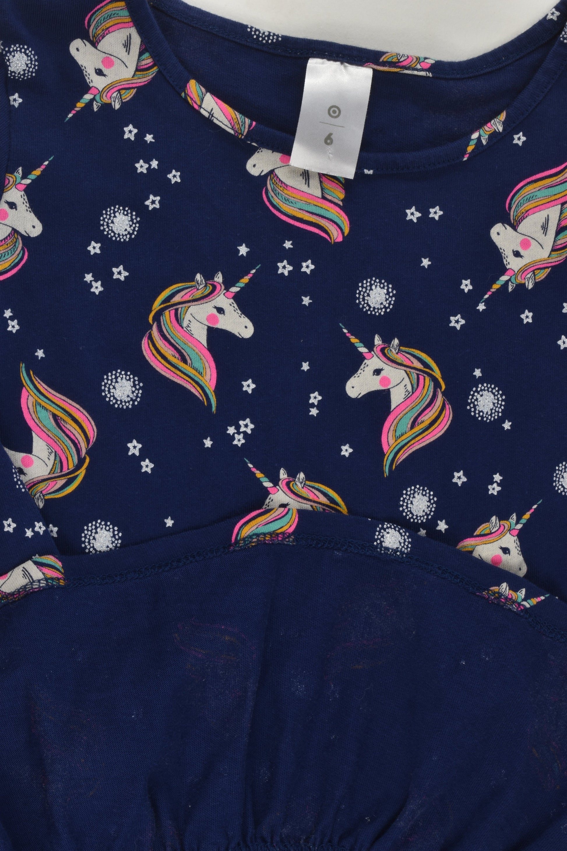 Target Size 6 Rainbow Unicorn Dress