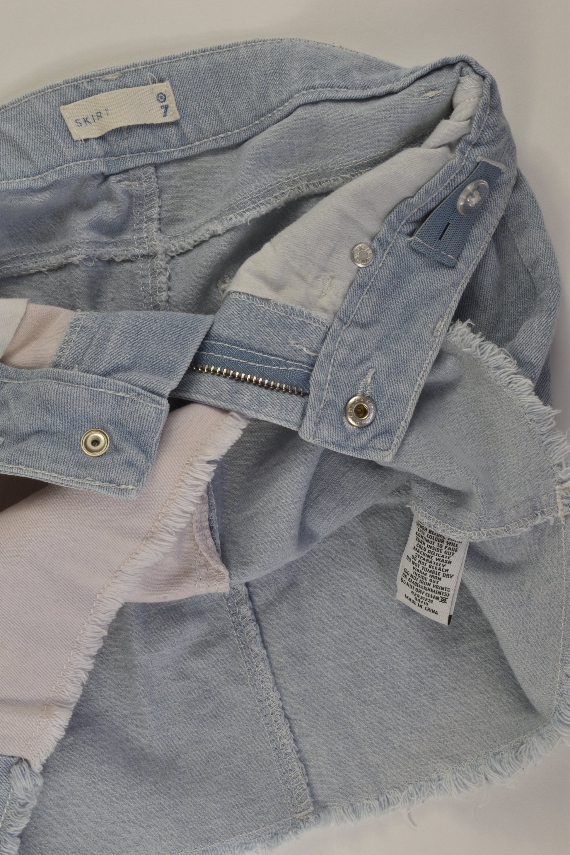 Target Size 7 Denim Skirt