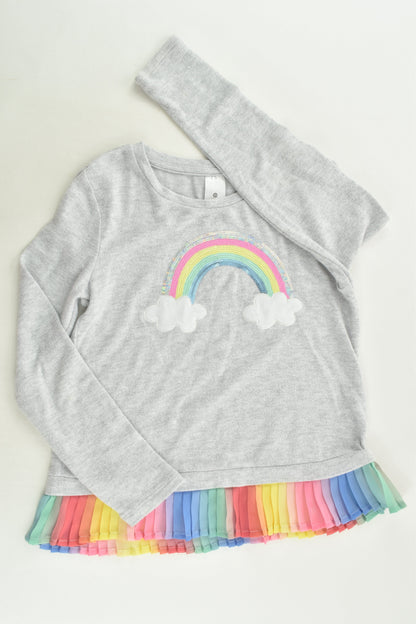 Target Size 7 Rainbow Knit Jumper