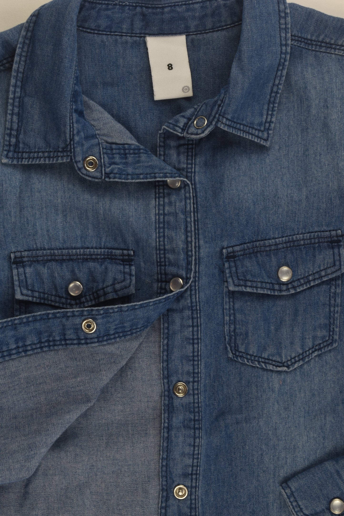 Target Size 8 Denim Shirt