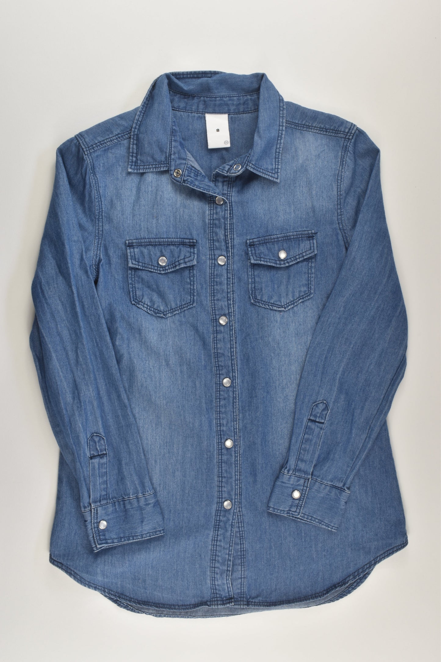 Target Size 8 Denim Shirt