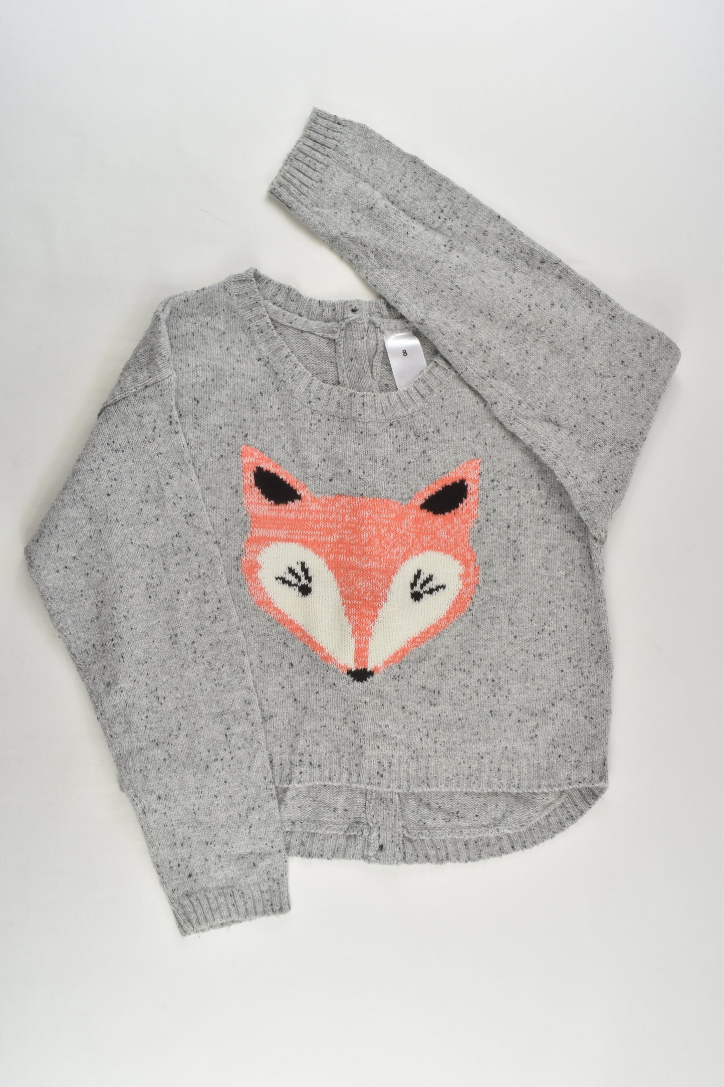 Target Size 8 Fox Knit Jumper
