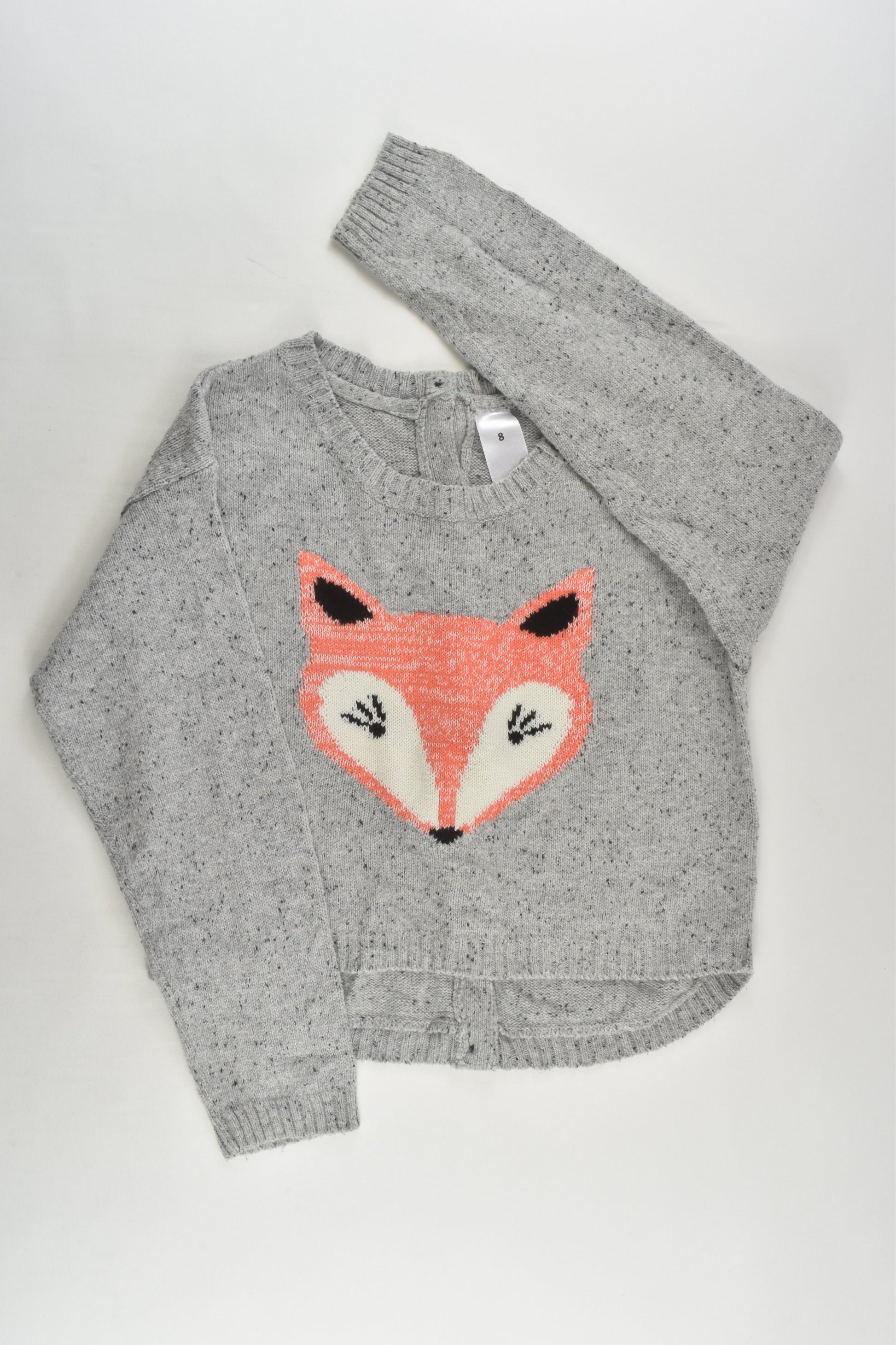 Target Size 8 Fox Knit Jumper