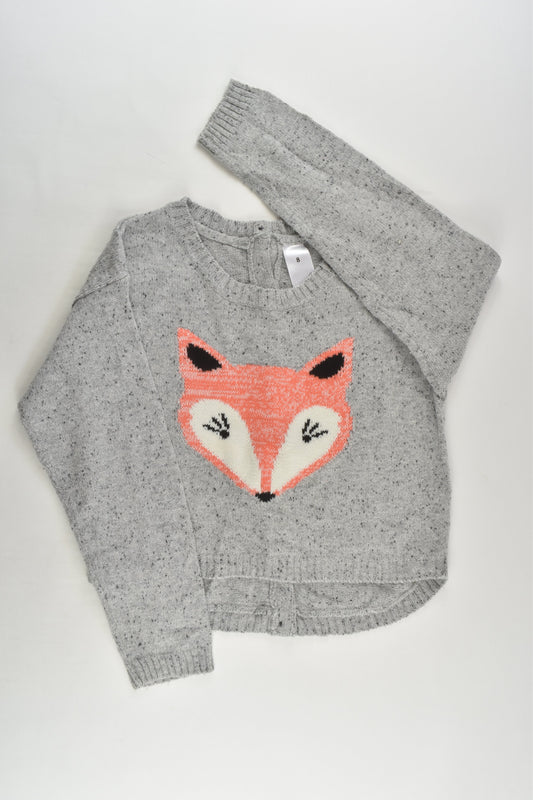 Target Size 8 Fox Knit Jumper