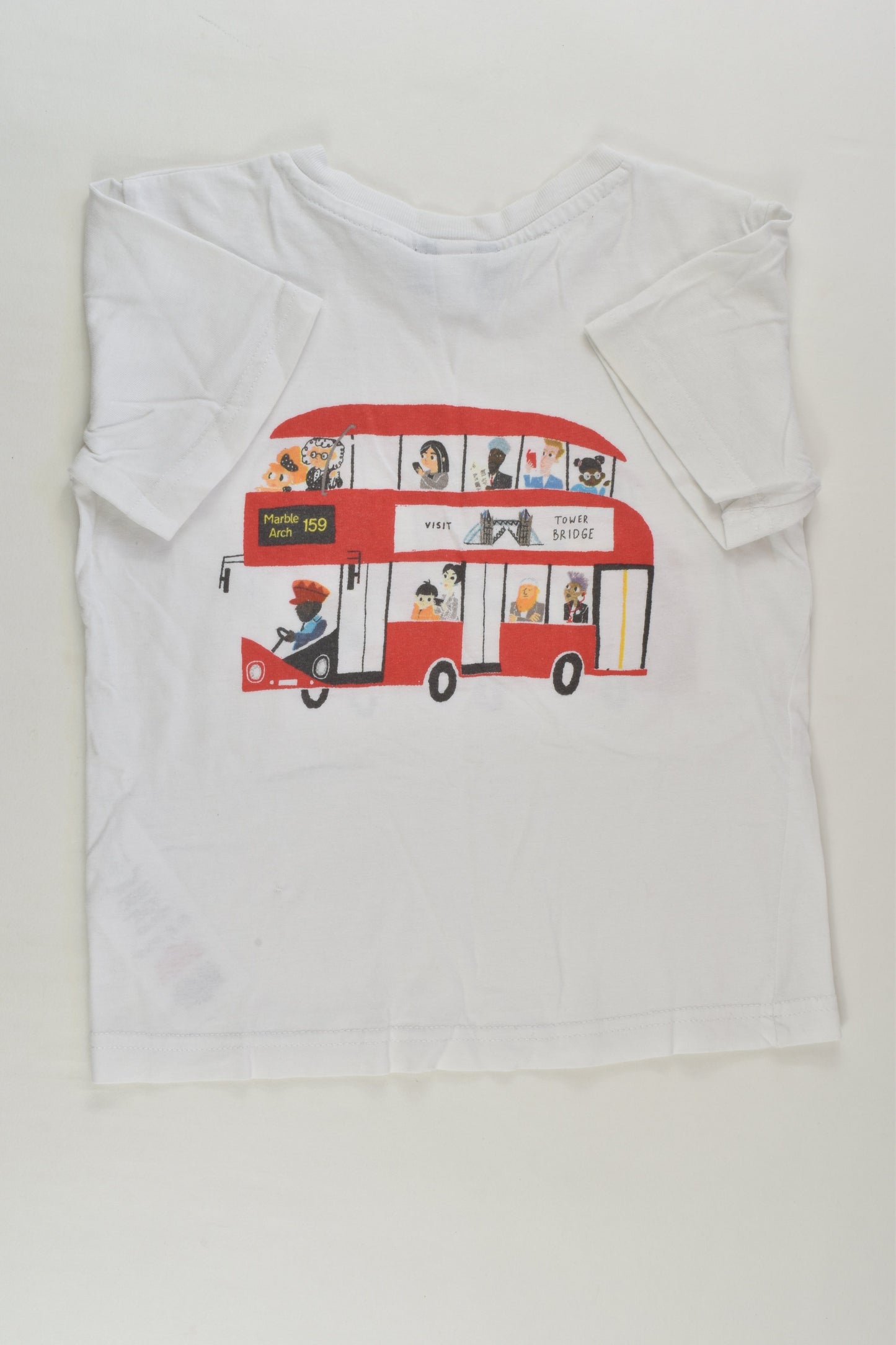 Tate Size 3-4 London Bus T-shirt