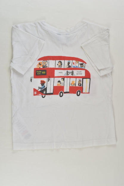 Tate Size 3-4 London Bus T-shirt