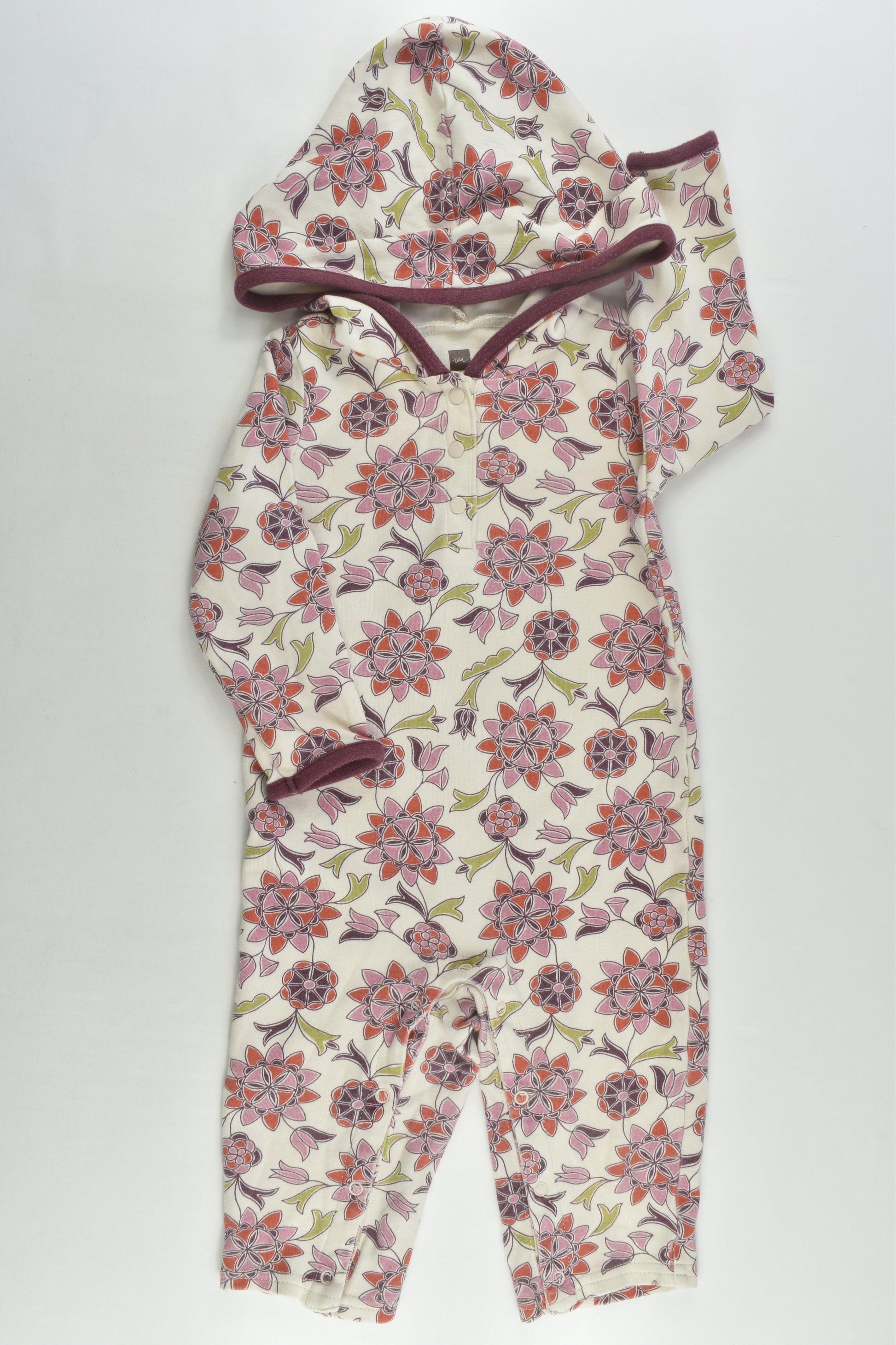 Tea Size 0 (6-12 months) Floral One Piece