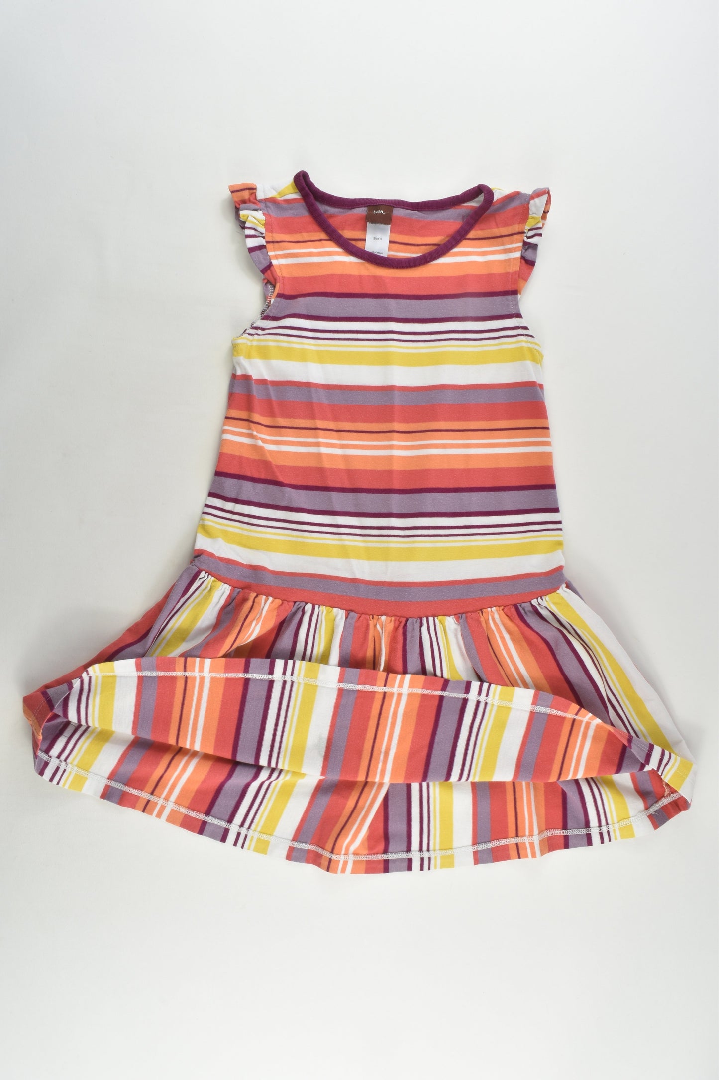 Tea Size 5 Striped Dress