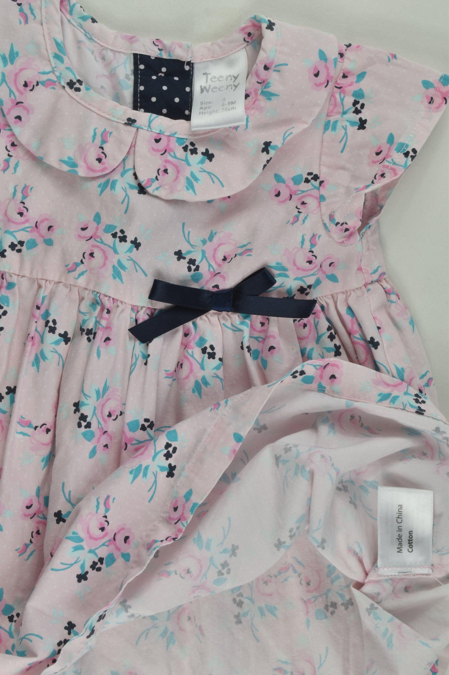 Teeny Weeny Size 0 Floral Dress