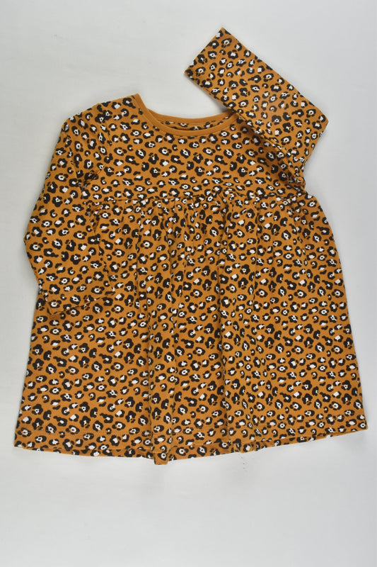 Teeny Weeny Size 0 Leopard Print Dress