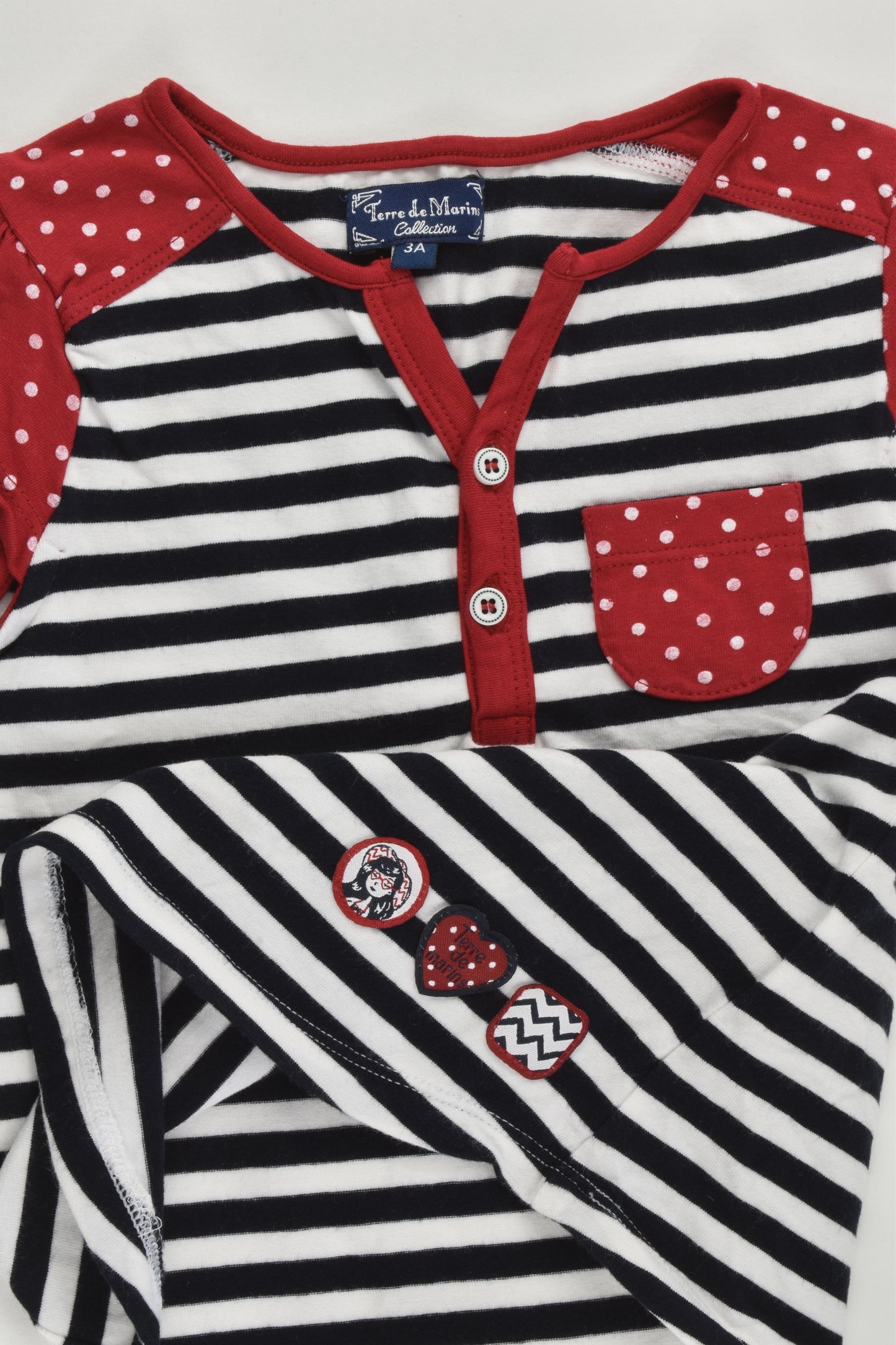 Terre De Marins (France) Size 2-3 (3 years) T-shirt