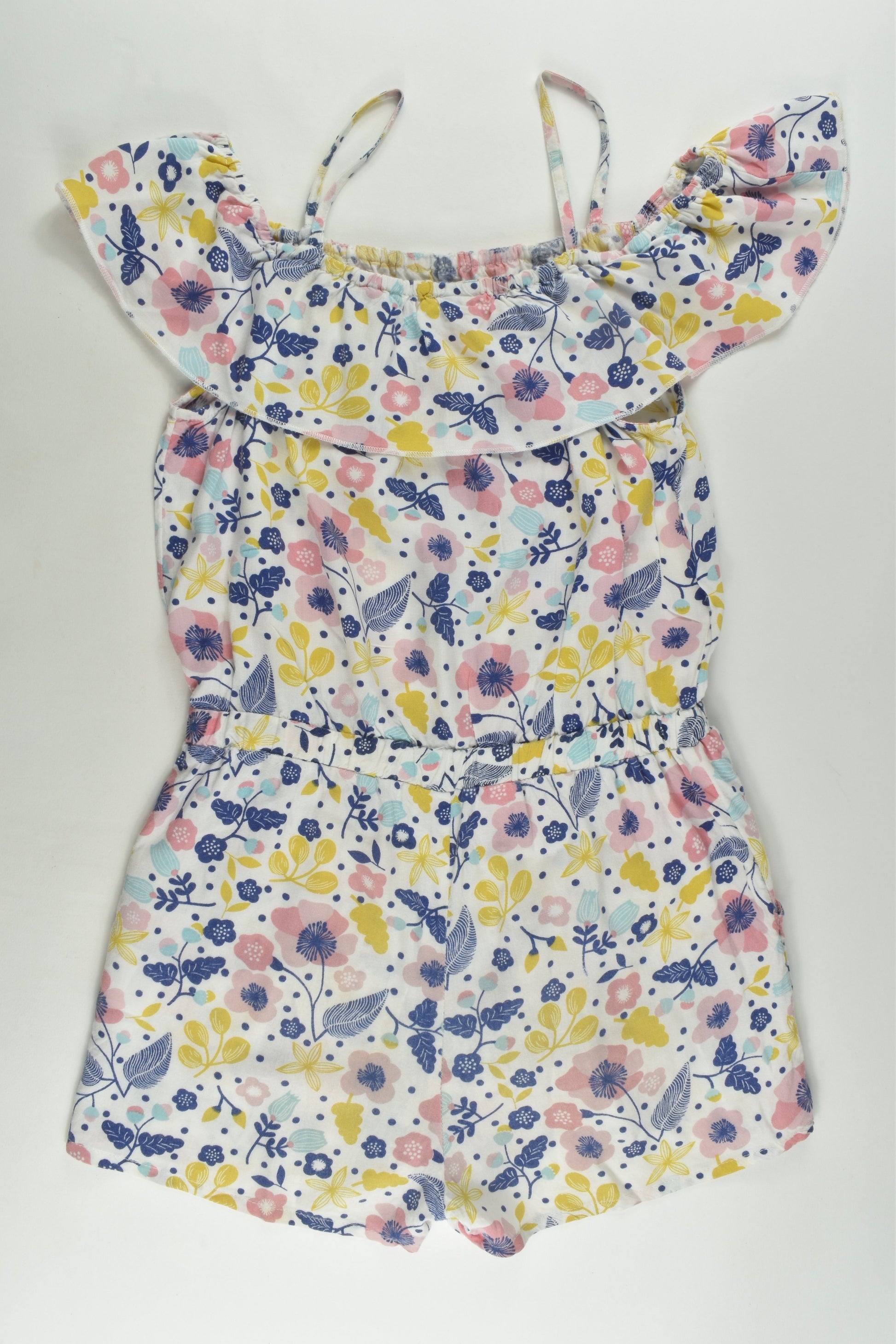 The 1964 Denim Company Size 8 Floral Playsuit