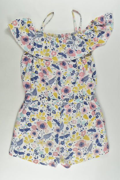 The 1964 Denim Company Size 8 Floral Playsuit