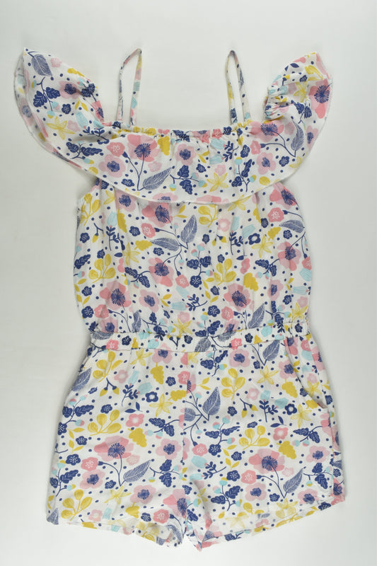 The 1964 Denim Company Size 8 Floral Playsuit
