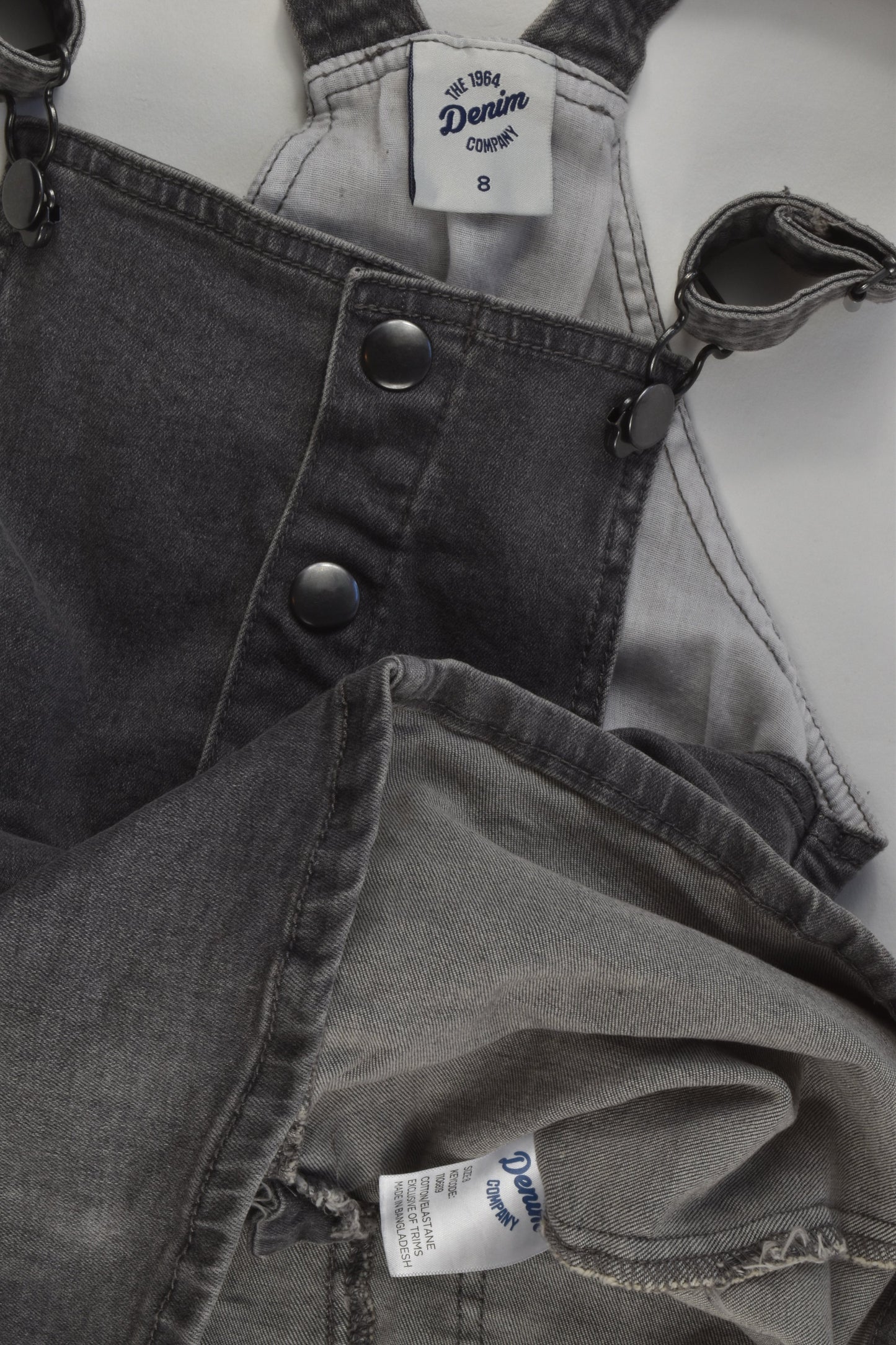 The 1964 Denim Company Size 8 Stretchy Denim Dress
