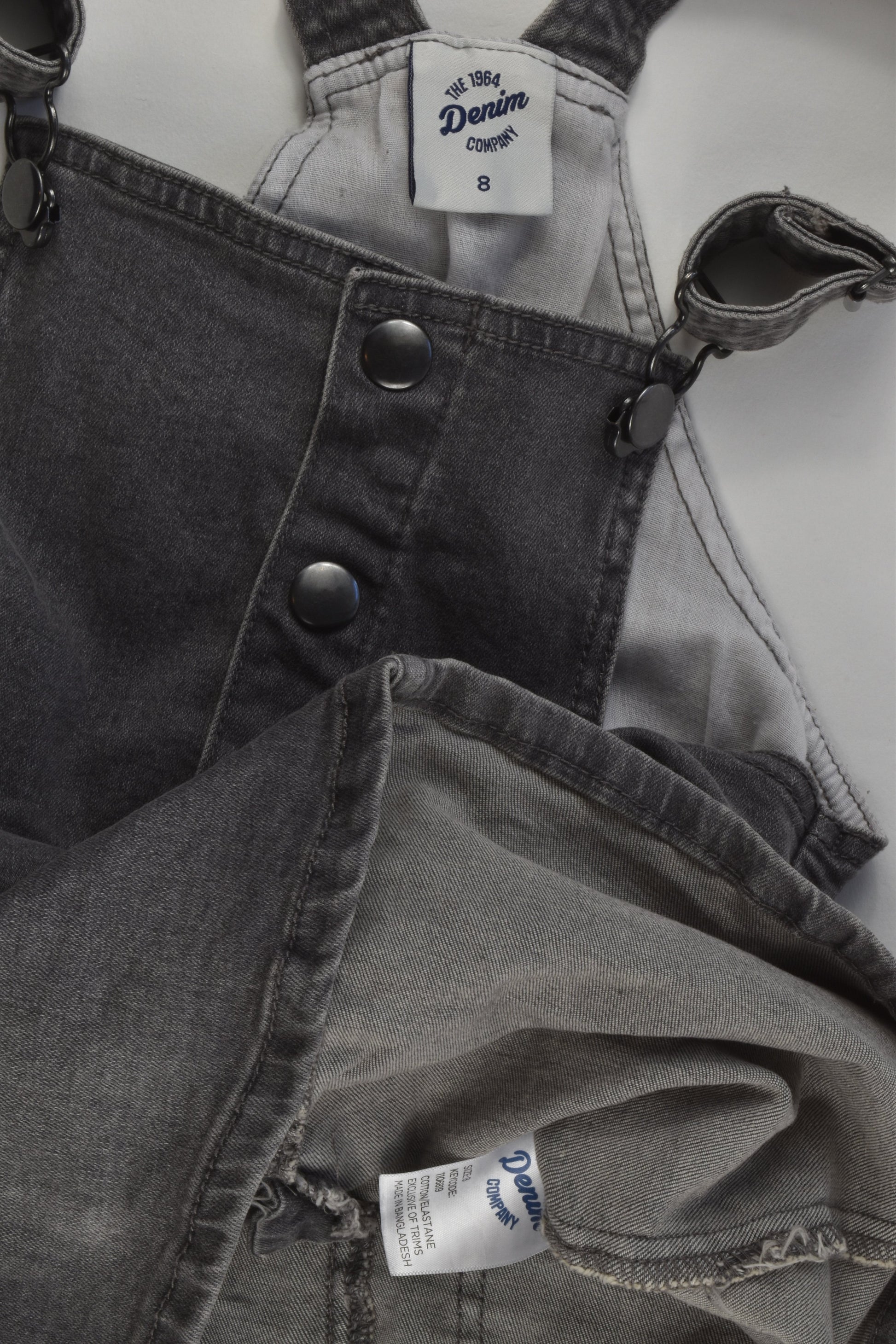 The 1964 Denim Company Size 8 Stretchy Denim Dress