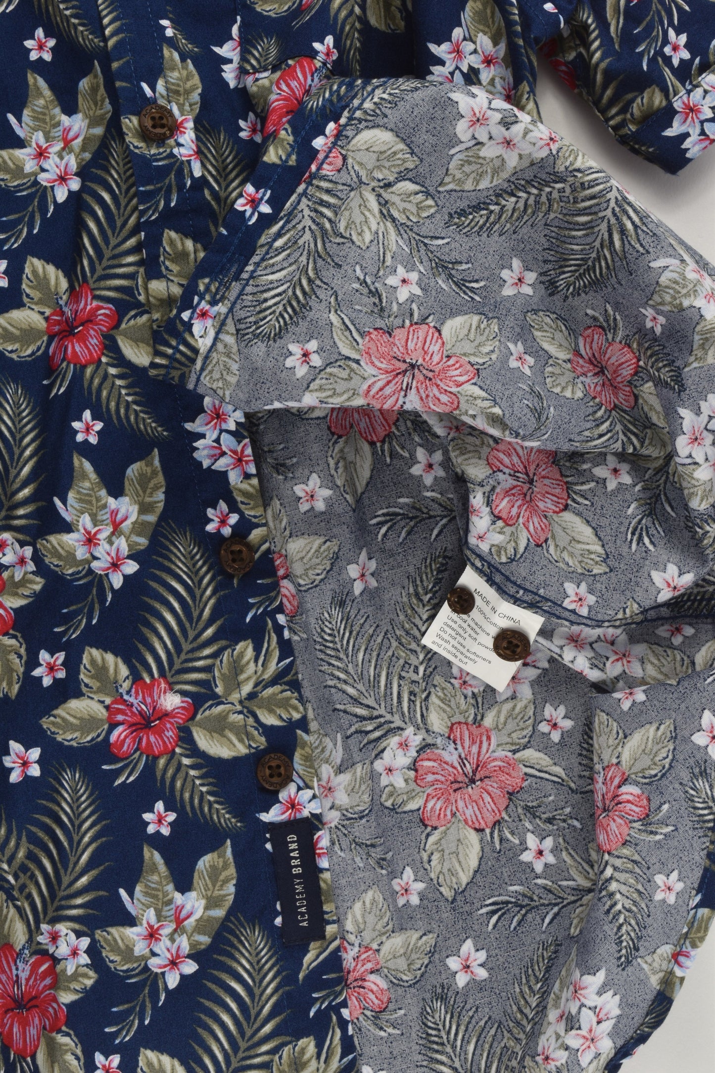 The Academy Brand Size 10 Floral Shirt