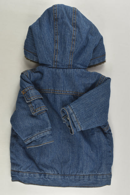 The Baby Company Size 00 Lined Denim Jacket