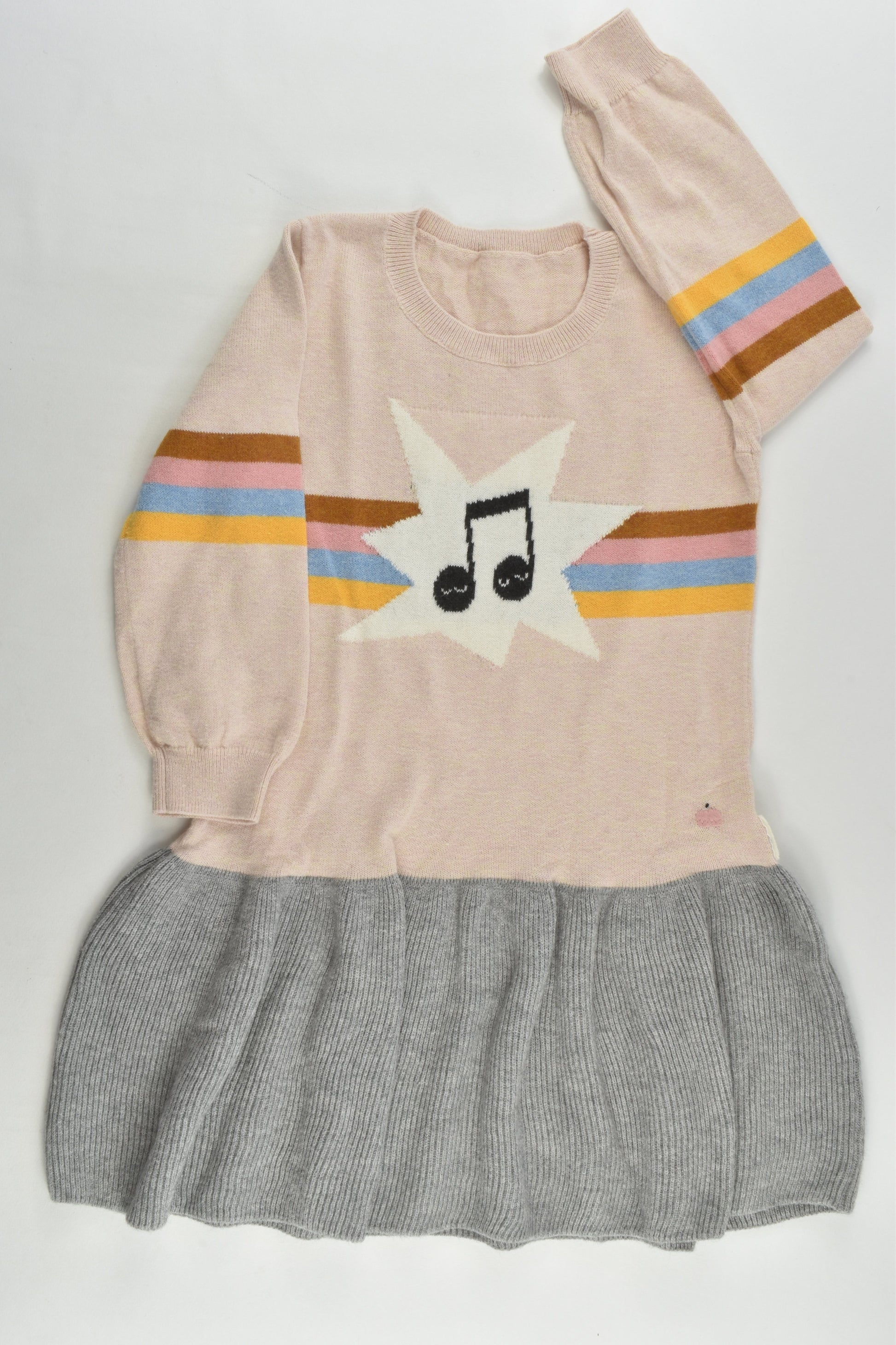 The Bonnie Mob Size 2-3 (100 cm) Musical Note Knit Dress