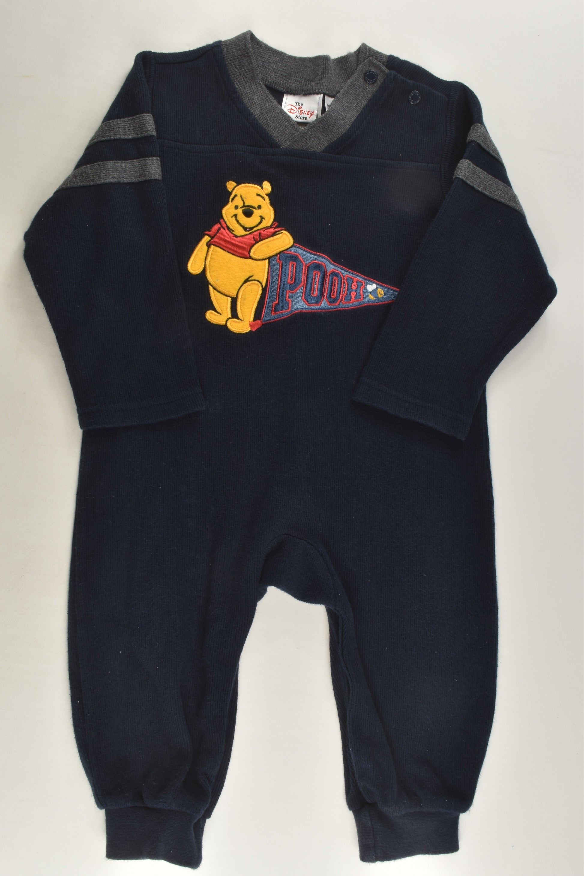 The Disney Store Size 1 (18 months) Winnie The Pooh Playsuit