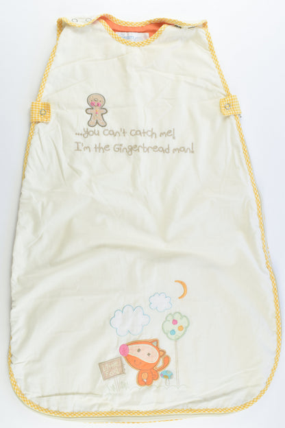 The Dream Bag Size 0-6 months Gingerbread Man Approx 0.5 Tog Sleeping Bag