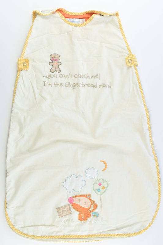 The Dream Bag Size 0-6 months Gingerbread Man Approx 0.5 Tog Sleeping Bag