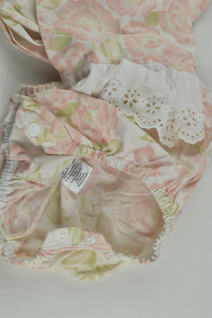 The Little Romper Co Size 0 Floral Romper