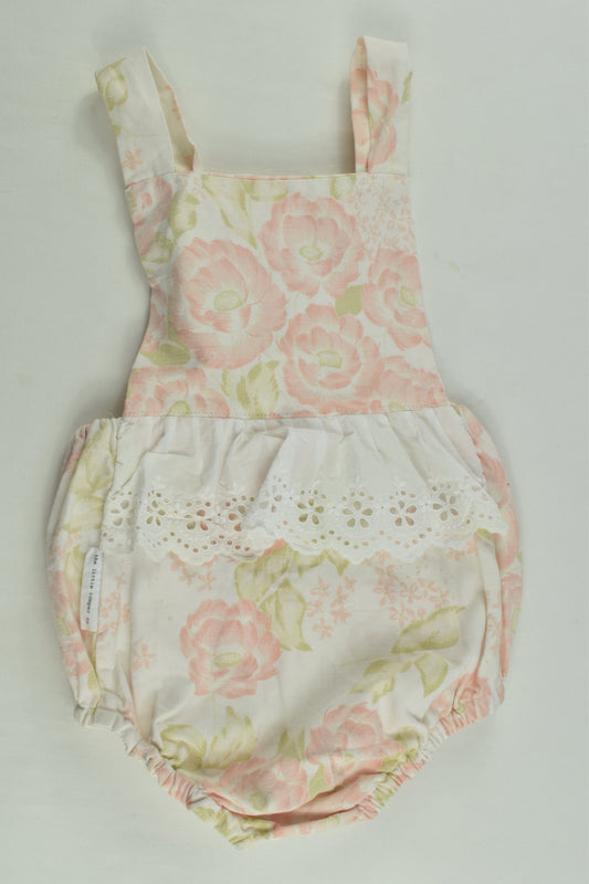 The Little Romper Co Size 0 Floral Romper