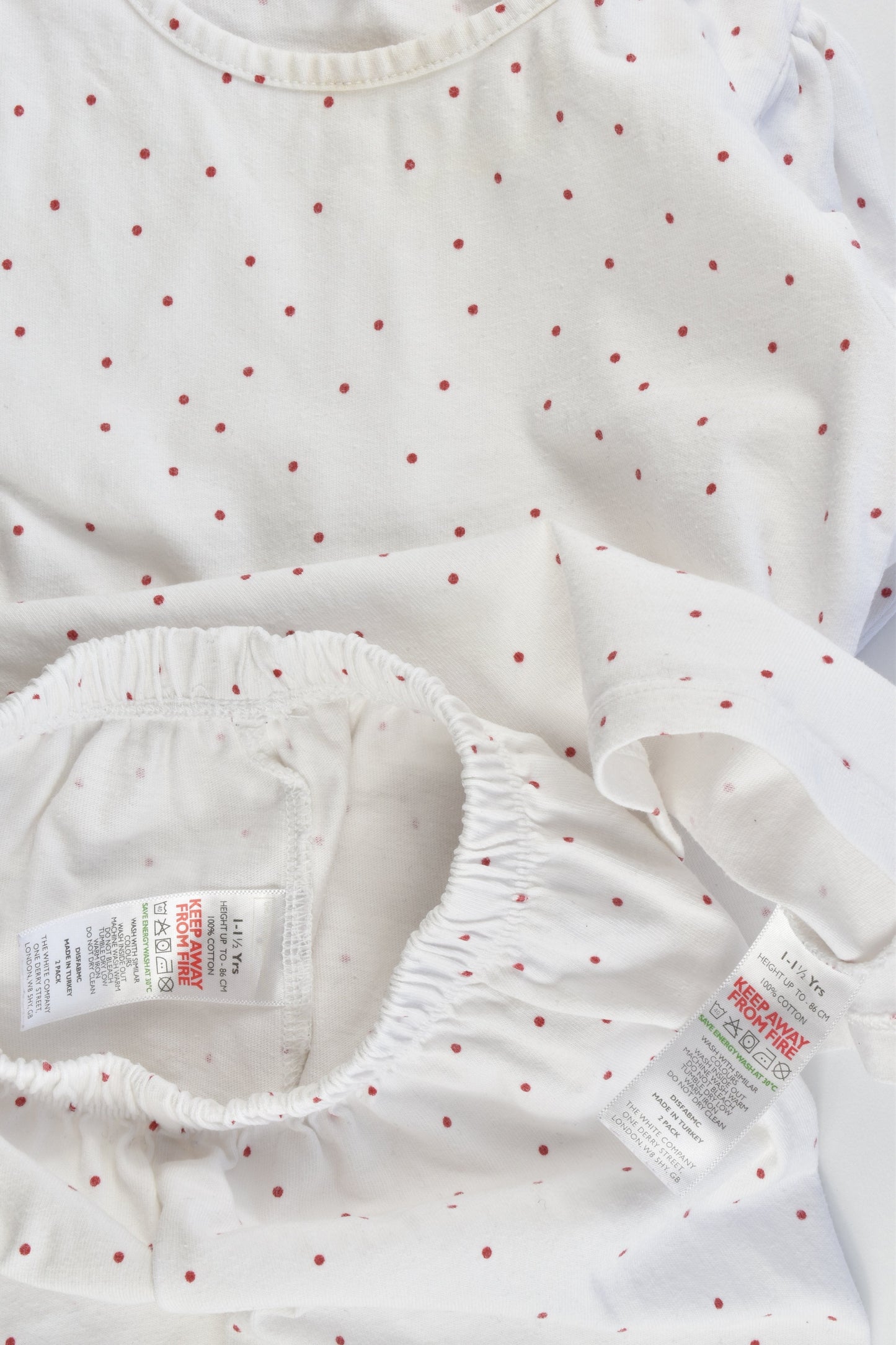 The Little White Company London Size 1-1.5 years Pj Set
